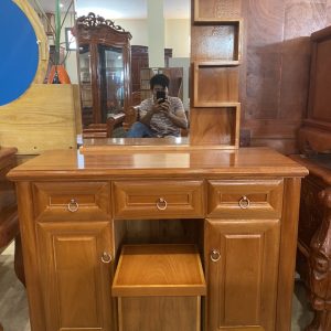 Bàn Trang Điểm Gỗ Gõ Đỏ Hiện Đại Gỗ Gõ Đỏ
